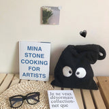 Plush Shoulder Bag Winter Cartoon Handbags Cute Face