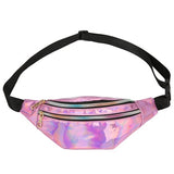 Women's Fashion Waist Packs Personalized Rock and Roll Color
